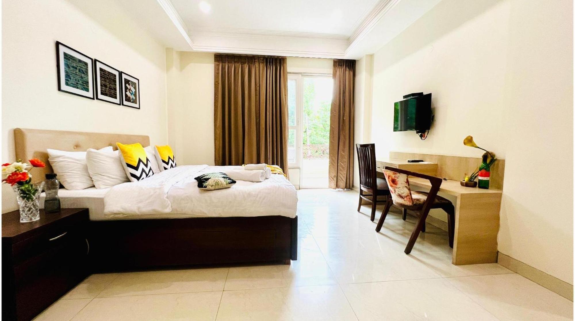 Olive Service Apartments - Golf Course Road Gurgáon Kültér fotó
