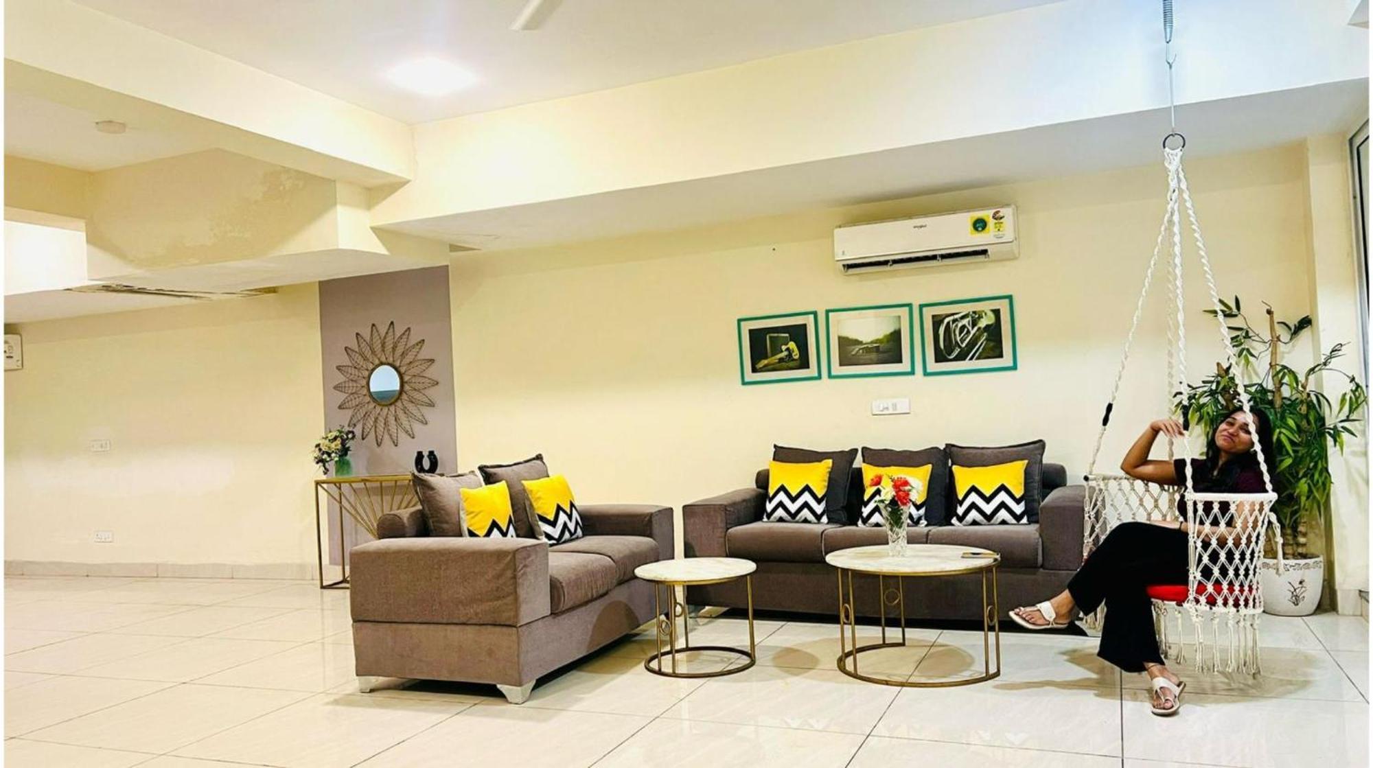 Olive Service Apartments - Golf Course Road Gurgáon Kültér fotó